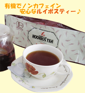 今だけ1パックにオイスターZ小袋(3粒入り)2袋(840円相当)プレゼント♪ オーガニック ルイボスティー 35袋入り 【日本クリニック】　【特別割引中】　【健康茶】 【有機栽培】　【ノンカフェイン】 【妊婦さんも安心なお茶】 10dw08