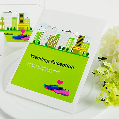 「名入商品/ランナーのお二人」席次表・パンフレット