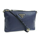 プラダ/PRADA ショルダーバッグ バッグ ライトカーフレザー ネイビー系 レディース 1bh173lica-inch-zz