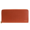 ポールスミス PAUL SMITH アウトレット ラウンドファスナー長財布 メンズ レディース psmlw0064 | サイフ さいふ 財布 ファスナー カード入れ 多い 小銭入れ 使いやすい メンズ レディース ユニセックス 男女兼用 オシャレ ブランド 本革