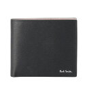 ポールスミス PAUL SMITH 二つ折り財布 メンズ m1a4833-astrgs-79a | サイフ 財布 二つ折り ミニ ミニ財布 小さい カード入れ 収納 多い 小銭入れ 札入れ かわいい 可愛い かっこいい おしゃれ オシャレ ブランド レザー 革