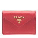 プラダ PRADA 三つ折り財布 アウトレット 1mh021vitmov-lacc | ウォレット サイフ さいふ 財布 コンパクト レディース かわいい 可愛い 小銭入れ カード入れ 使いやすい おしゃれ オシャレ ブランド