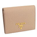 プラダ PRADA 二つ折り財布 アウトレット 1mv204sacu-cipr-zz