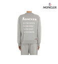 ショッピングモンクレー MONCLER モンクレール 7 MONCLER Genius コレクション コットン スウェットシャツ メンズ グレー 2018-2019年秋冬