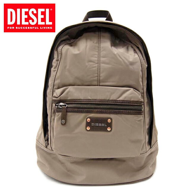 【5%OFF!!】【送料無料】[DIESEL]ディーゼル 2012年春夏新作 デイバッグ “X1183PR520”トープグレー