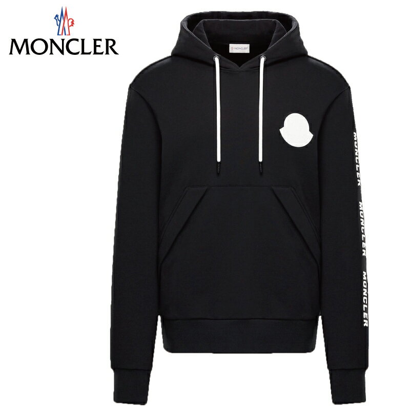 MONCLER SWEAT-SHIRT <strong>パーカー</strong> Noir ブラック メンズ 2019-2020年秋冬