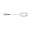 在庫品 オムロン CS1W-CIF31 小型PLC 専用USB-シリアル(D-sub9ピンオス)変換ケーブル0.5m