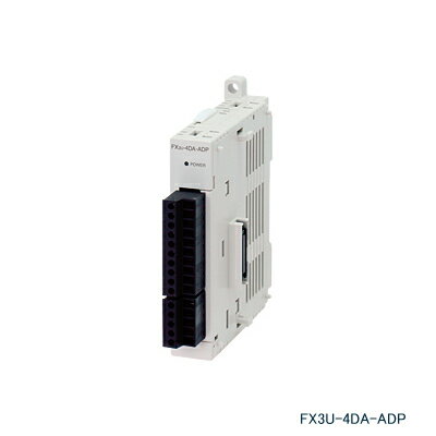 三菱電機 FX3U-4DA-ADP FX3Uシリーズ シーケンサ用アナログ出力アダプタ（4…...:faubon:10055422