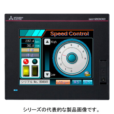 在庫品 三菱電機　GT2105-QTBDS　グラフィックオペレーションターミナル表示器GOTシリーズ 5.7型TFTカラー液晶 メモリ9MB 入力電源電圧DC24V RS-422/485 1ch（D-Sub9ピンメス） RS-232 1ch（D-Sub9ピンオス） USB(Mini-B) 1ch SDカードスロット