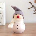 aarikka アアリッカ 雪だるま スノーマン クリスマス クリスマス雑貨 木製人形 人形 北欧 北欧インテリア アーリッカ B6853