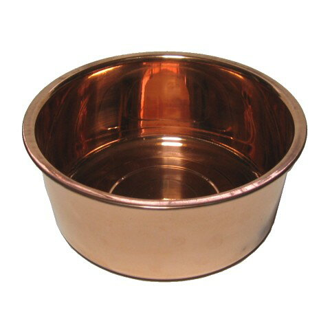 純銅　湯桶　24cm　銅イオン効果でぬめり・悪臭・カビの発生を防止！銅の殺菌作用でいつも清潔！