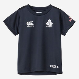 ★SALE★セール★ラグビー 日本代表 スペクテイター Tシャツ 半袖 エンブレム キッズ(ネイビー)【canterbury/<strong>カンタベリー</strong>】【ラグビーW杯 ウェア ジュニア 子供用】(RAJ33793-29)【スポーツ ホビー】【店頭受取対応商品】