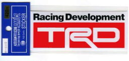 TRDステッカー(TOYOTA RACING DEVELOPMENT)〔レーシング デカール シール〕