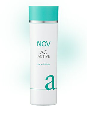 ノブ　ACアクティブ　フェイスローション　135ml　『医薬部外品』お肌にうるおいを与え、てかりやべたつきを抑えてにきびを防ぐ化粧水です。