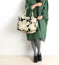 marimekko(マリメッコ)コットンキャンバス ピエニウニッコ柄 トートバッグ ショルダーバッグ MINI UNIKKO HUVITAR・52174645498-0061702【レディース】【■■】