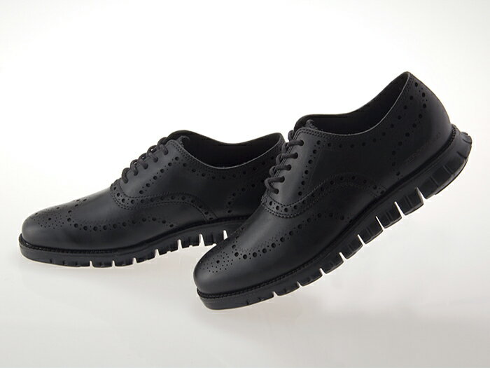 コールハーン COLE HAAN ZEROGRAND WINGTIP OXFORD ゼログランド ウィング オックスフォード BLACK ブラック 黒 ワイズ：MIDIUM #C20719