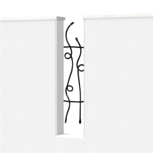 ガーデンアクセサリー：ロートアルミ・スリットフェンスFF14[G-241]【FGP0916_5】【smtb-s】