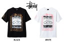 USA企画 STUSSY KING OF KINGS TEE / ステューシー キング オブ キングス プリント 半袖 Tシャツ 【サイズ:S , M , L , XL】【カラー:BLACK , WHITE】【カットソー】【ストリート】【1903962】【あす楽対応】【古着 mellow楽天市場店】【新品】