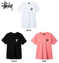 USA企画 STUSSY STOCK YIN YANG TEE / ステューシー イン ヤン プリント 半袖 Tシャツ 【サイズ:S , M , L , XL , XXL】【カラー:WHITE , BLACK , ROSE】【カットソー】【ストリート】【1903975】【あす楽対応】【古着 mellow楽天市場店】【新品】