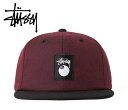 ステューシー STUSSY キャップ スナップバッ