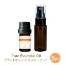 お値段見直し【スプレー セット】【5ml】ブラッドオレンジ 精油 アロマオイル 加湿器 精油 収納 昼用夜用 ブレンド アロマ アロマディフューザー アロマ加湿器 アロマキャンドル アロマストーン おしゃれ アロマランプ pb