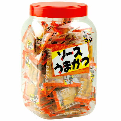 ★￥1050　ソースうまかつ　100入★[駄菓子]★単価8円x100個入=800円(税前)★