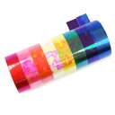 400円(税抜) オーロラテープ 8色入 【七夕飾り】{子供...