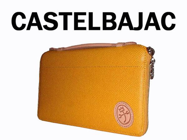 カステルバジャック CASTELBAJAC 送料無料 代引き手数料無料 マーブルマルチケース黄