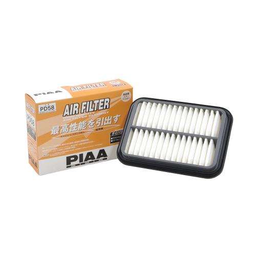 PIAA(ピア) エアーフィルター (エアフィルター) 1個入 [ダイハツ車用] テリオスキッド・ミラ・クォーレ・ムーブ・リーザ_他 PD58