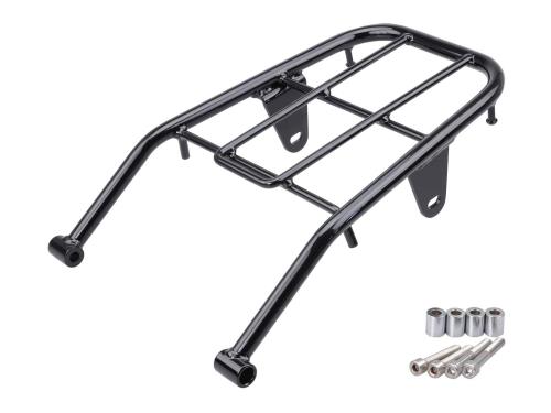 キジマ(Kijima) バイク リアキャリア CRF250L/RALLY・S 天板:縦265mm×横260mm 最大積載量5kg スチール製ブラック仕上げ HONDA 210-2761