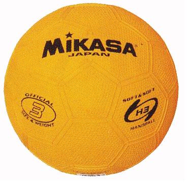 練習球3号 [ハンドボール] [ミカサ MIKASA］(JS18101/HR-3Y) 【Aug08P3】