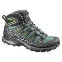 エックスウルトラ ミッド2 ゴアテックス BETTLE GREENxBLACKxSPRING GREEN/25.5cm ( L37103200-25.5cm / SAM10280656 )【 サロモン 】【QBH33】