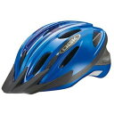 OGK ヘルメット(WR-L/SG付 /57〜60cm) メタリックブルー ( Y-6642 / CAG10282030 )【 キャプテンスタッグ 】【QBH12】