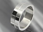 チェック チェッカーフラッグ ステンレスリング 指輪 メンズ レディース ユニセックス ステンレスア...:figmart:10000290