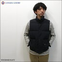 【CANADA GOOSE/カナダグース】WINDSOR ウィンザー メンズ Navyネイビー ダウンベスト