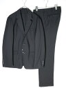 トゥモローランドTOMORROWLAND 2019SSイタリアREDA社 生地REDA ACTIVE セットアップスーツ(2Bテーラードジャケット+パンツ)【MSTA67428】【ブラック】【48】【中古】【2点以上同時購入で送料無料】【DM220420】