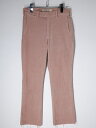 レミレリーフREMI RELIEF L'Appartementアパルトモン購入2021SS Corduroy Pantsコーデュロイパンツ【LPTA66032】【ピンク】【XS】【中古】【2点以上同時購入で送料無料】【DM211101】