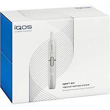 【在庫あり!!】【新品/正規品】iQOS 本体キット【ホワイト 白】【火を使わない、灰が出ない、ニオイが少ない。革新のたばこヒートテクノロジー】★アイコス WHITE 電子タバコ