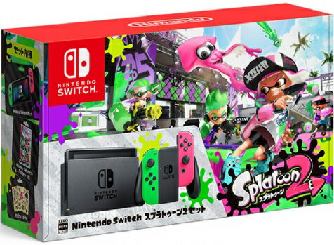 7/21発売★Nintendo Switch スプラトゥーン2セット 任天堂 4902370537338