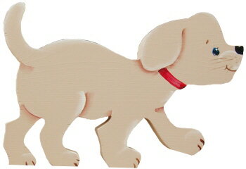 トールペイント図案付白木素材 子犬C...:finehome:10000343