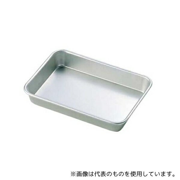 中尾アルミ製作所 303200 アルマイト N型 浅バット 12号(260×190×30)