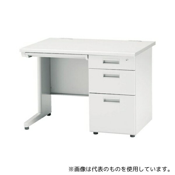 トラスコ中山 TKD-1070A システムデスク 片袖 1000X700XH700 [法人限定]