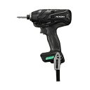 日立工機 100V インパクトドライバ WH12VE(SCB)(B) ストロングブラック (10mコード付・ケース付) ブラシレスモーター