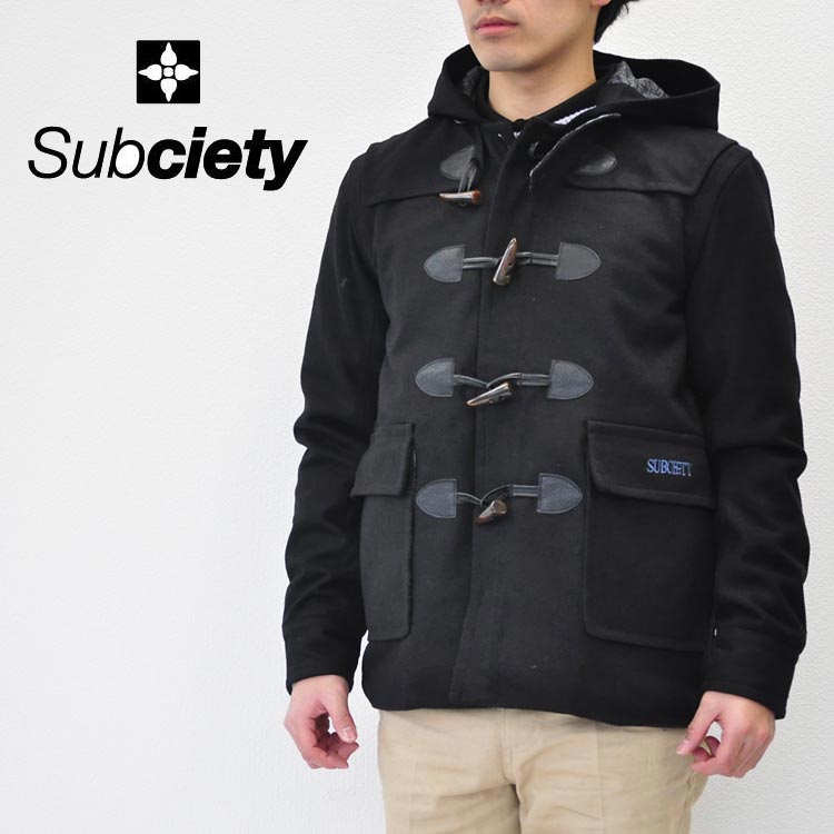 SUBCIETY サブサエティ ジャケット NYB DUFFLE COAT-SALOON- 10307 ダッフルコート コート