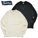 PHERROW'S フェローズ ロンT PCT1 Vガゼット付き 長袖 Tシャツ ロングTシャツ メンズ アメカジ