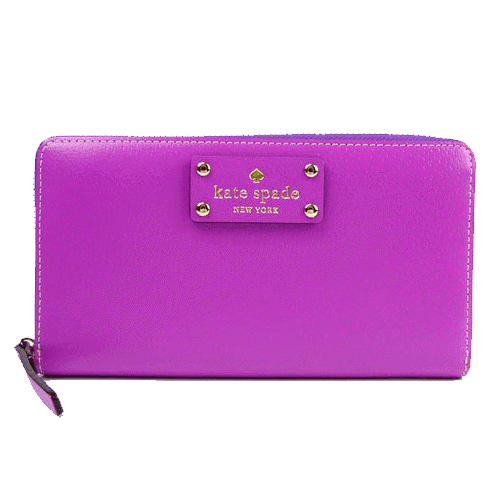 ケイトスペード 財布 katespade レザー ジップ アラウンド 長財布 バジャローズ 1153 【ブランド 新品 送料無料 誕生日 プレゼント 正規 激安 レディース セール SALE 包装 即日発送 代引無料 通販】