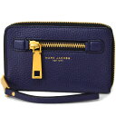 マークジェイコブス 長財布 MARC JACOBS レザー フォン ウォレット リストレット iPhone 財布 ブルー M0008455【ブランド 新品 送料無料 誕生日 記念日 お祝い プレゼント 正規 】