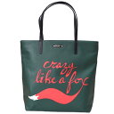 ケイトスペード バッグ katespade コーティング キャンパス レザー きつね フォックス モチーフ プリント トート バッグ マルチカラー 3890【ブランド 新品 送料無料 誕生日 プレゼント 正規 激安 レディース セール SALE ギフト 10倍 OUTLET 包装 即日発送 代引無料 通販】