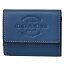 コーチ 小銭入れ COACH スムースレザー スモール スクエア コインケース 小銭入れ デニム 24652【ブランド 新品 送料無料 誕生日 プレゼント 正規 人気 レディース 安心 保証 ギフト 10倍 OUTLET 包装 即日発送 代引無料 】