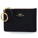 コーチ 小銭入れ COACH エンボスド レザー キーリング付 スキニー コインケース ブラック 12186 【ブランド 新品 送料無料 誕生日 プレゼント 正規 人気 レディース 安心 保証 ギフト 10倍 アウトレット OUTLET 包装 即日発送 代引無料 】